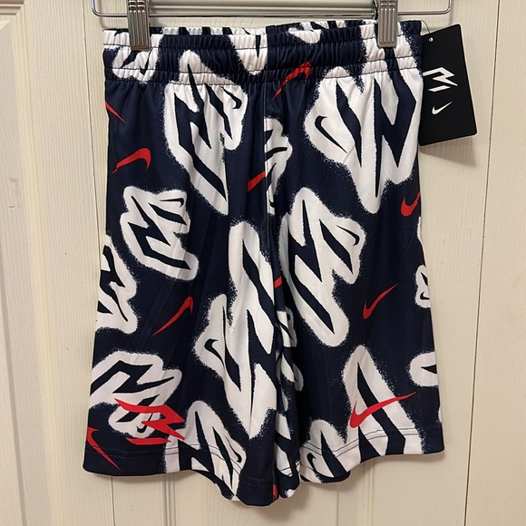 NWT Nike 3BRAND Printed Dri-FIT Shorts by Russell Wilson size small 8 boys - Picture 3 of 6